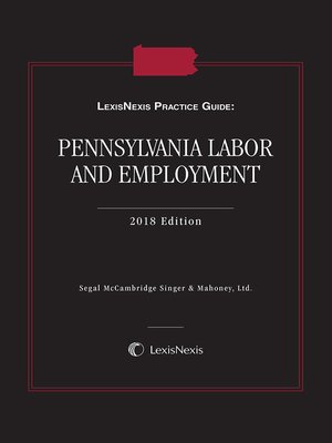 cover image of LexisNexis Practice Guide: Pennsylvania Labor and Employment